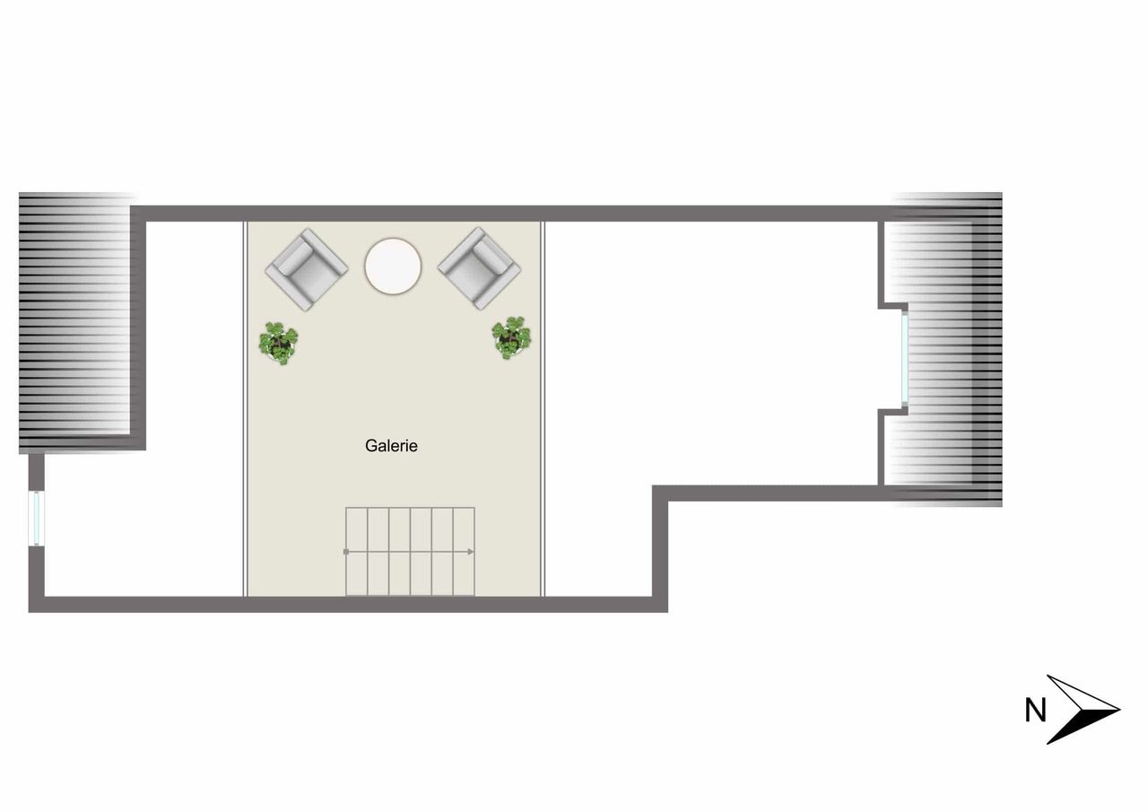 Grundriss Galerie