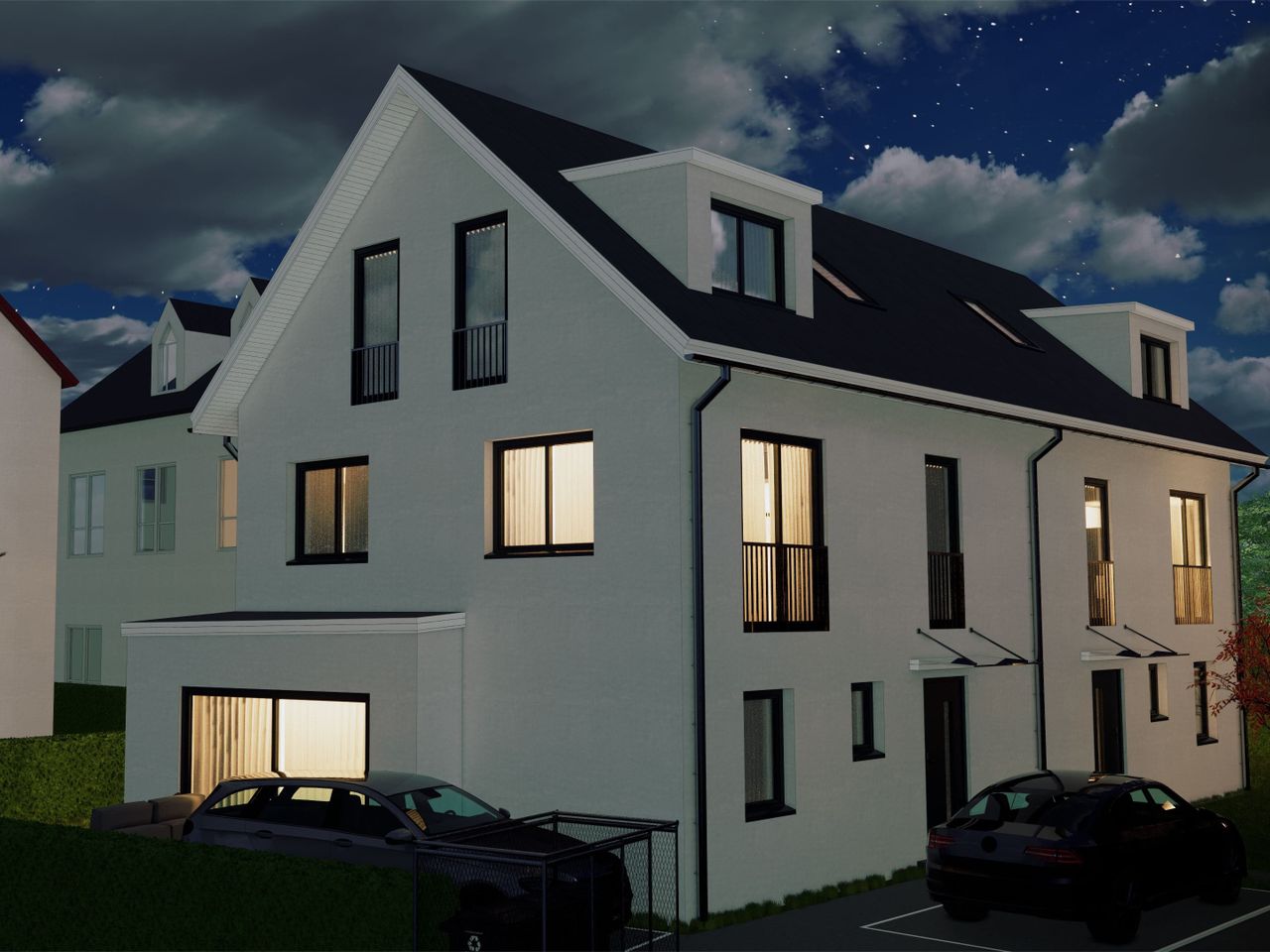 Visualisierung Hausansicht