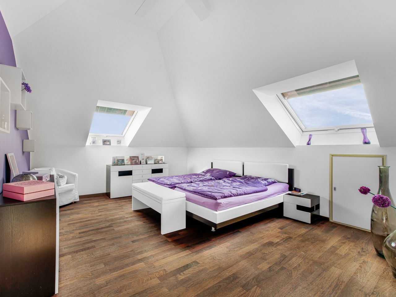 Großzügiger Masterbereich