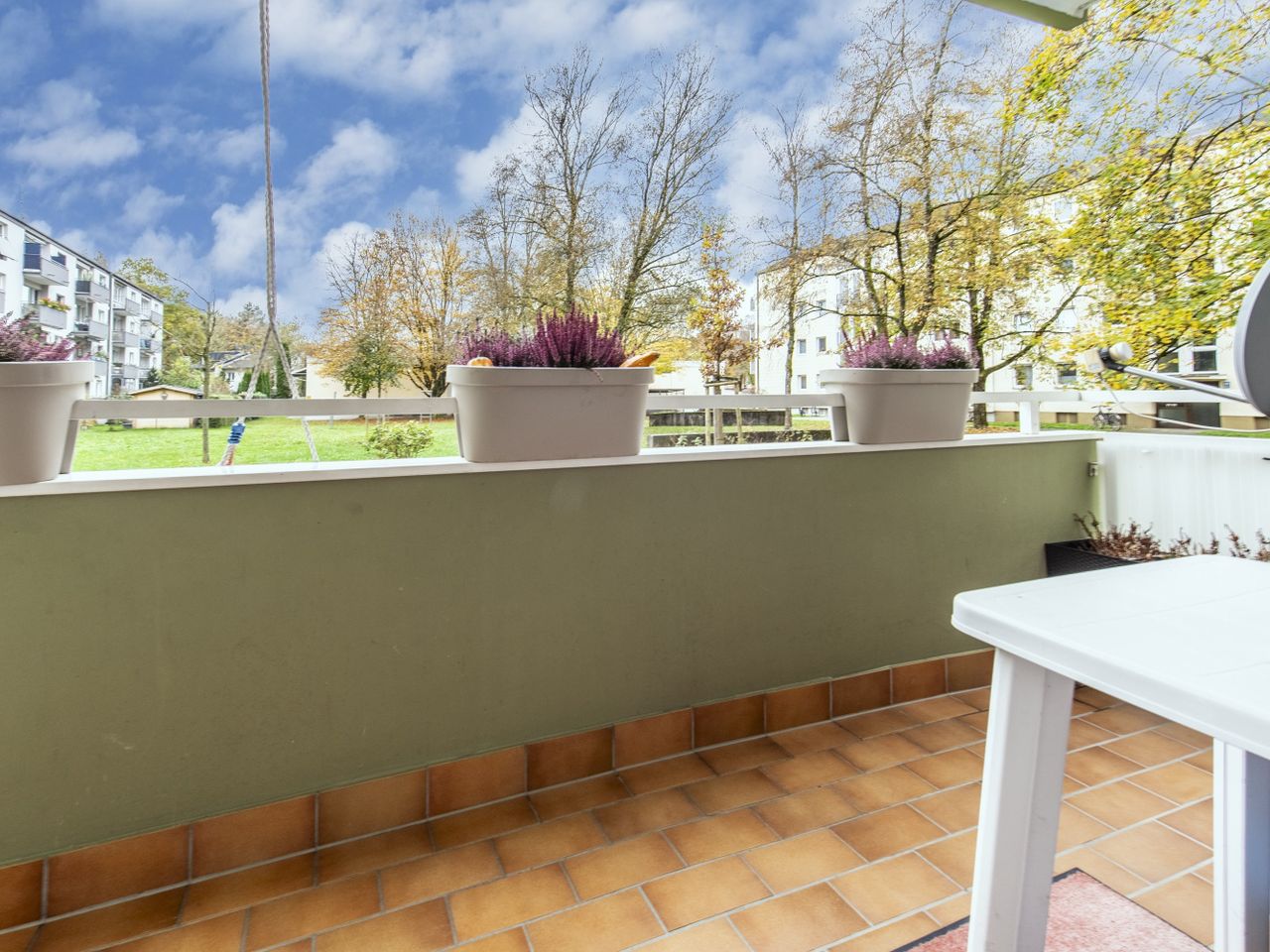 Balkon mit Ausblick