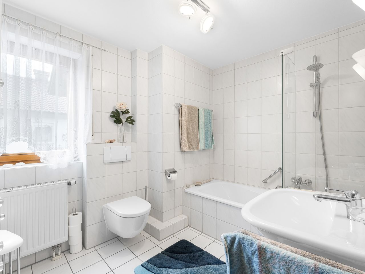 Tageslichtbad im Obergeschoss