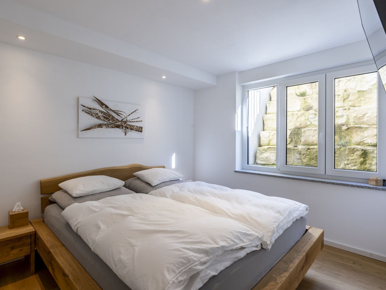 Schlafzimmer im Untergeschoss