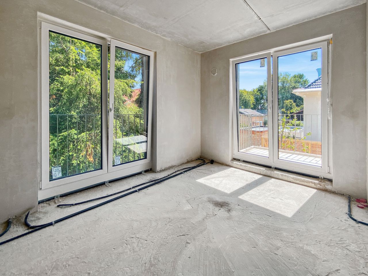 Zimmer im OG mit Balkon