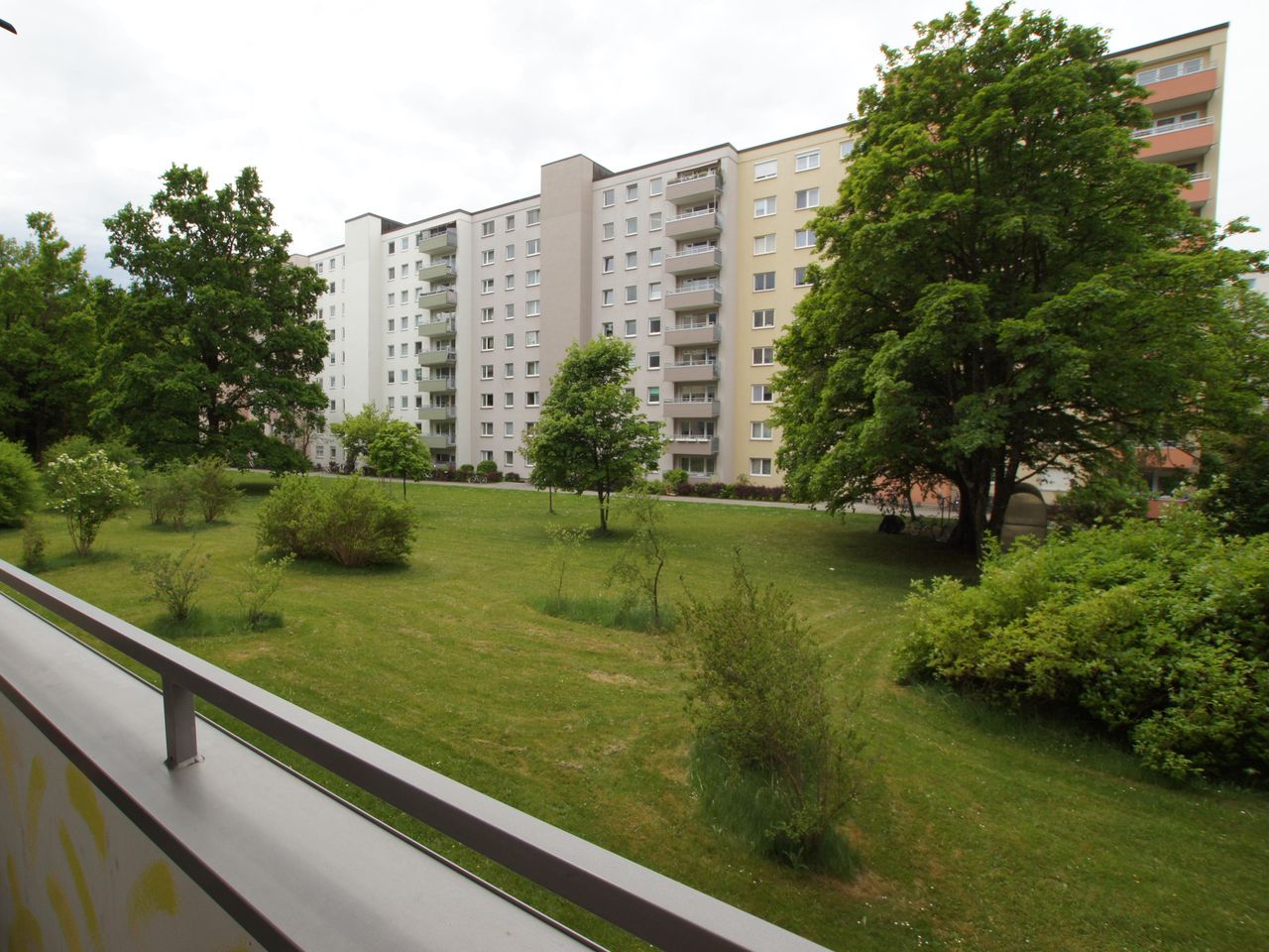 Blick vom West-Balkon