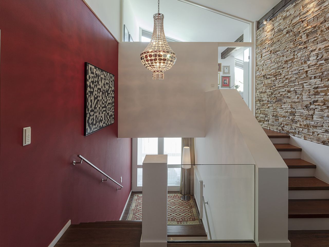 modernes Treppenhaus