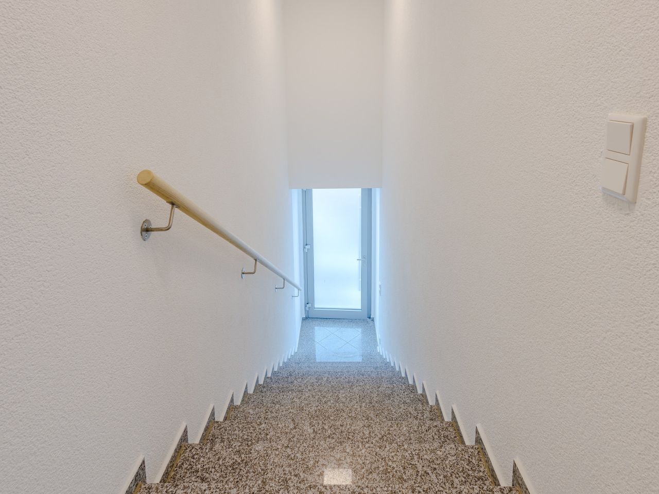 Treppe zum Wohnungseingang