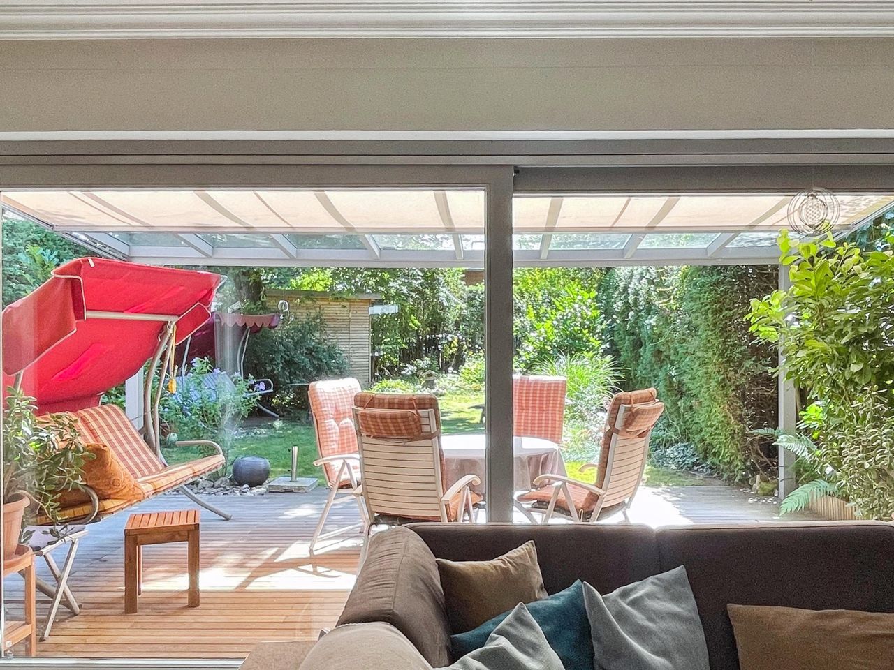 Blick in den Garten