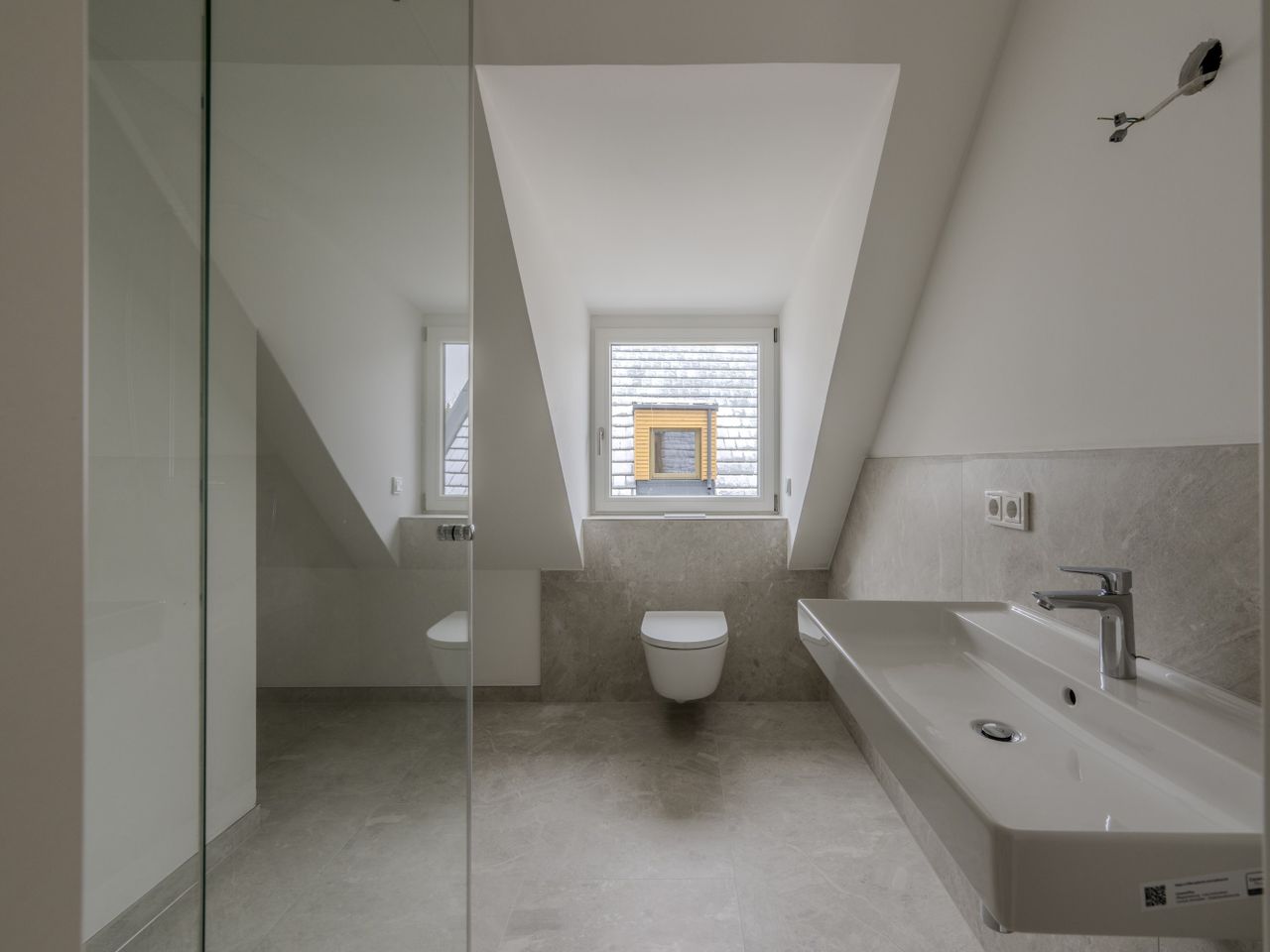 Badezimmer Dachgeschoss