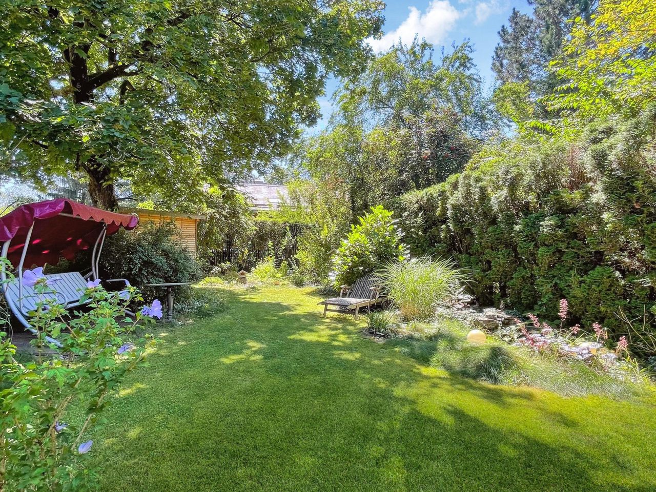 Blick in den Garten