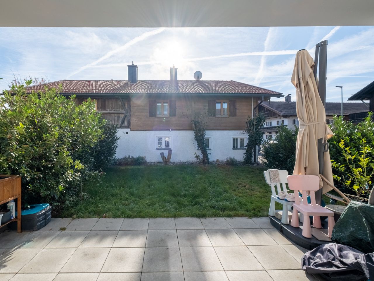 Blick von der Terrasse