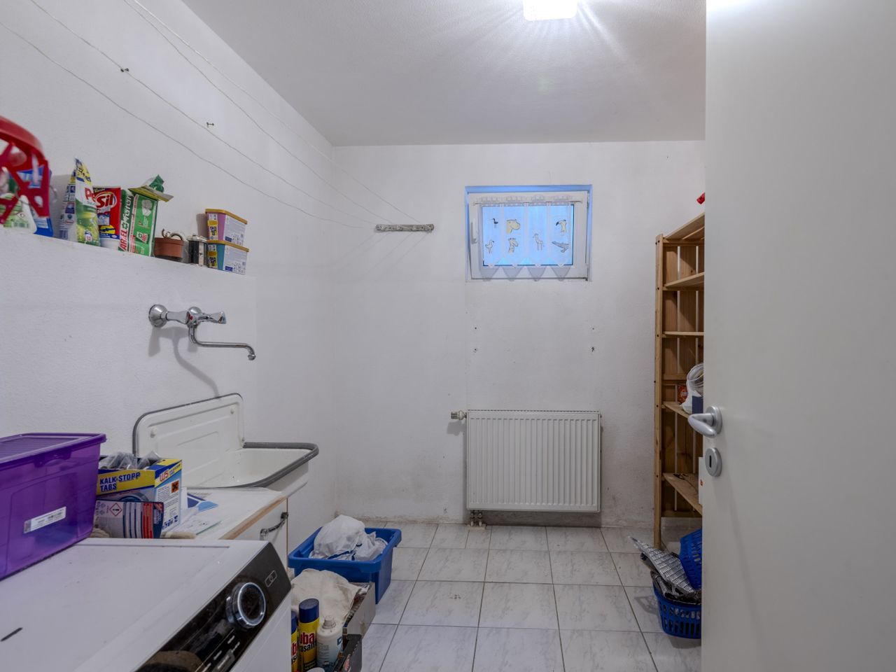 Waschküche im Souterrain