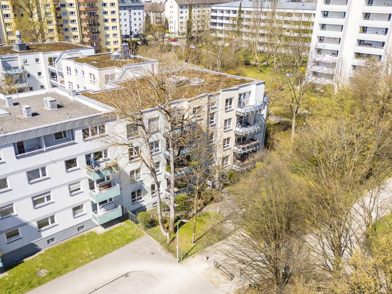 Außenansicht Wohnanlage